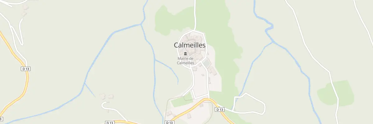Plan du 30 Le Village à Calmeilles