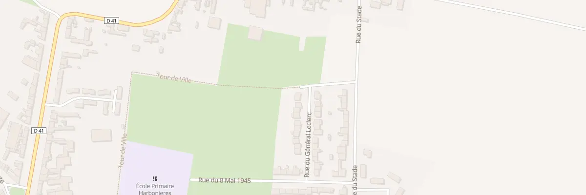 Plan du 19 Rue du General Leclerc à Harbonnières