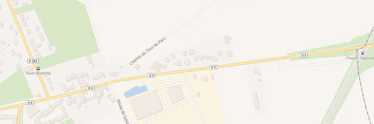 Plan du 53 Rue des Trois Villes à Thieux