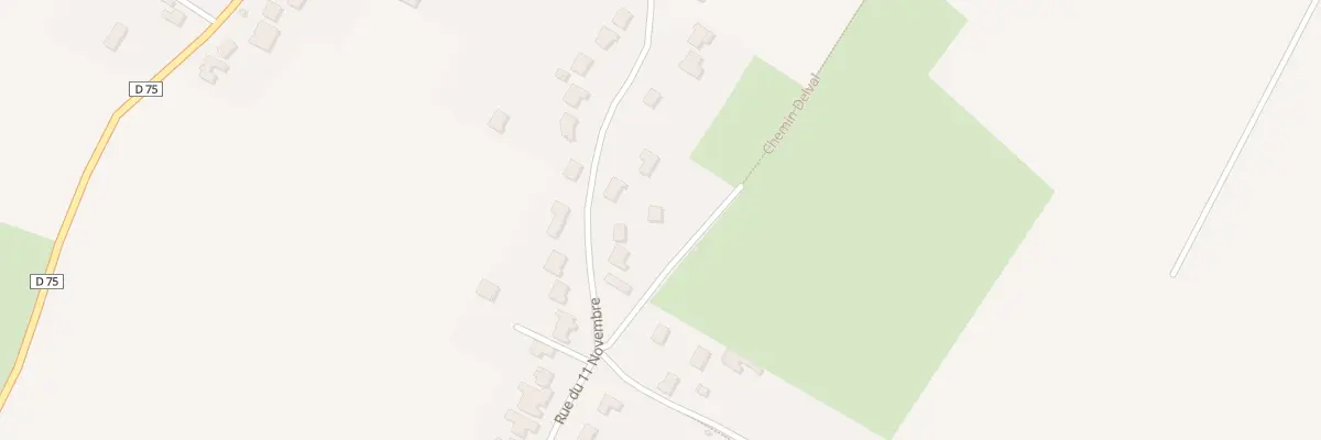 Plan du 54 Rue du 11 Novembre à Bouvigny-Boyeffles