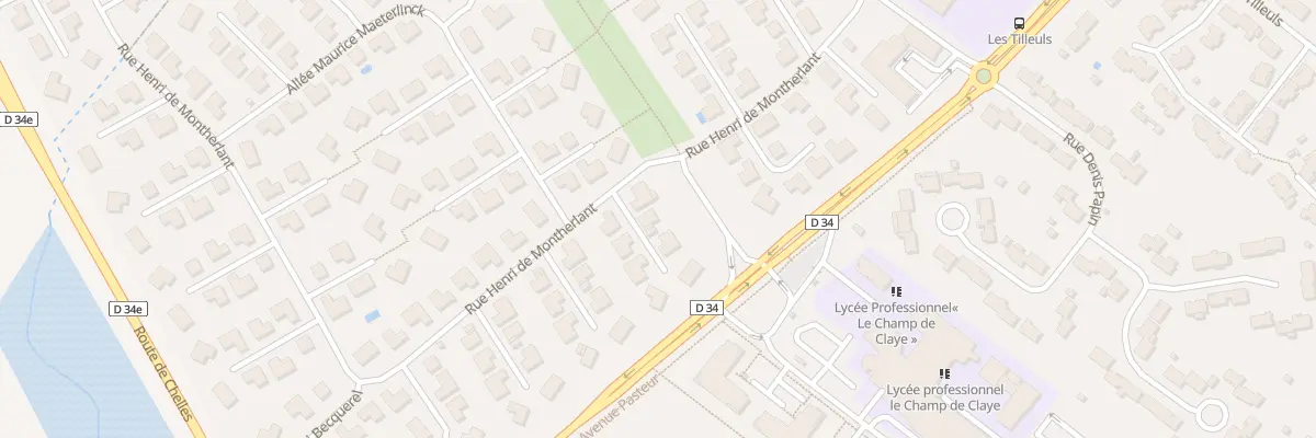 Plan du 7 Sq Frederic Joliot Curie à Claye-Souilly