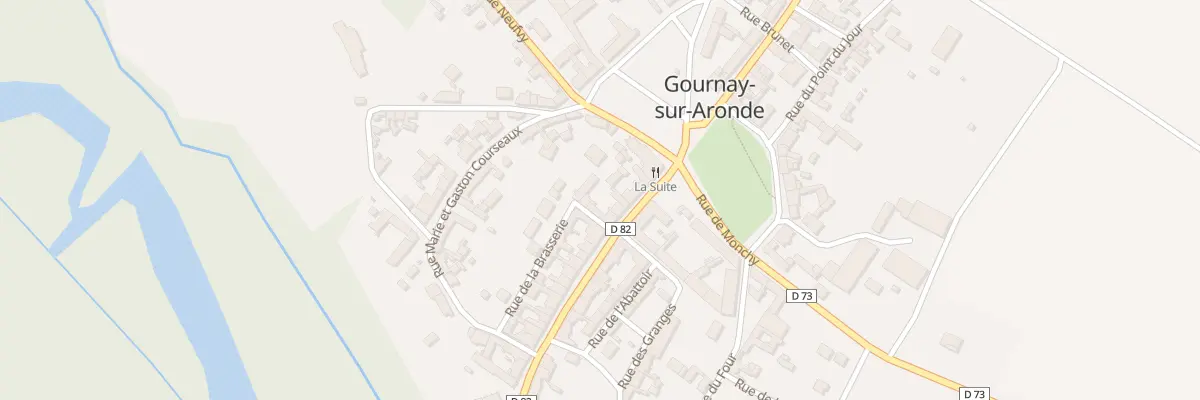 Plan du 11 Rue de Paris à Gournay-sur-Aronde