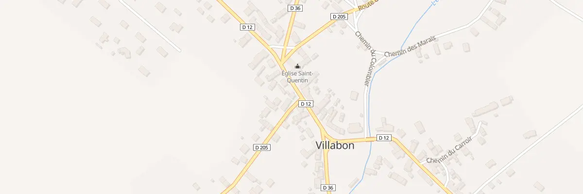 Plan du 2 Rte des Perrières à Villabon