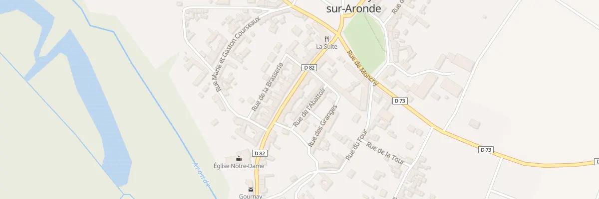 Plan du 14 Rue de Paris à Gournay-sur-Aronde