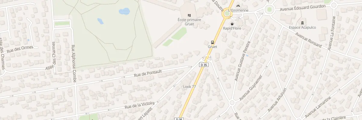 Plan du 4 Rue de Pontault à Ozoir-la-Ferrière