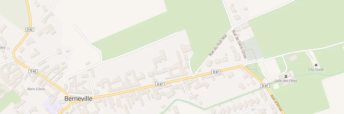 Plan du 39 Rue d’Arras à Berneville