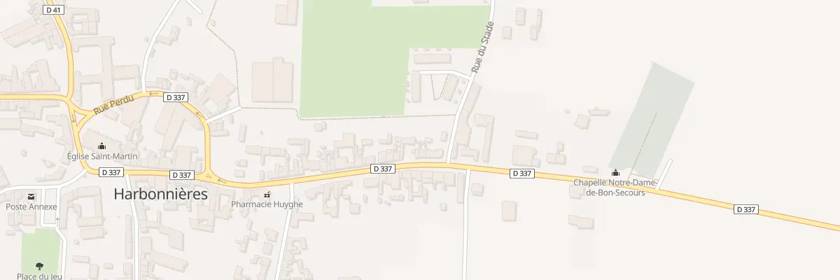 Plan du 53 Rue de Lihons à Harbonnières
