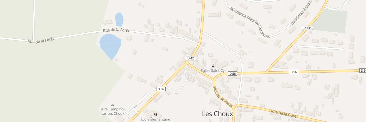 Plan du 2 Rte de Dampierre aux Choux