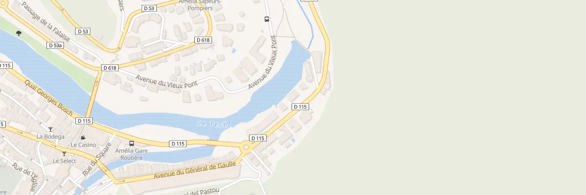 Plan du 11 Av Gen Leclerc à Amélie-les-Bains-Palalda