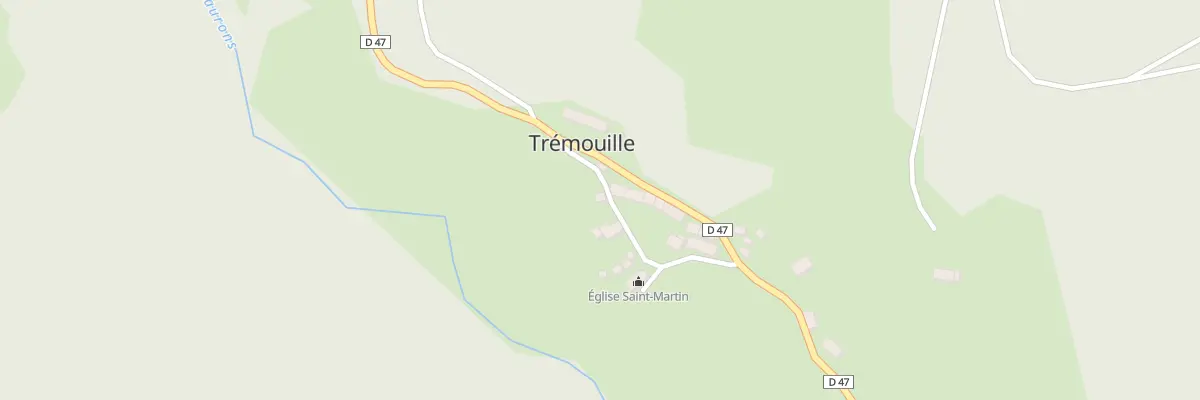Plan du 5189 Le Bourg à Trémouille