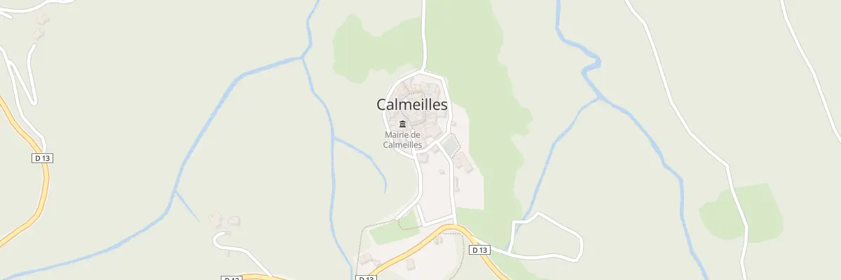 Plan du 21 Le Village à Calmeilles