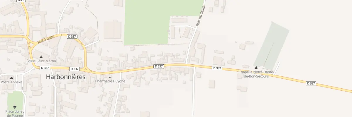 Plan du 55 Rue de Lihons à Harbonnières