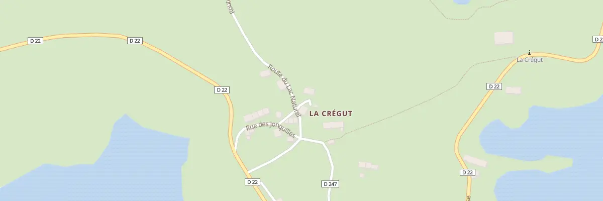 Plan du 5081 La Cregut à Trémouille
