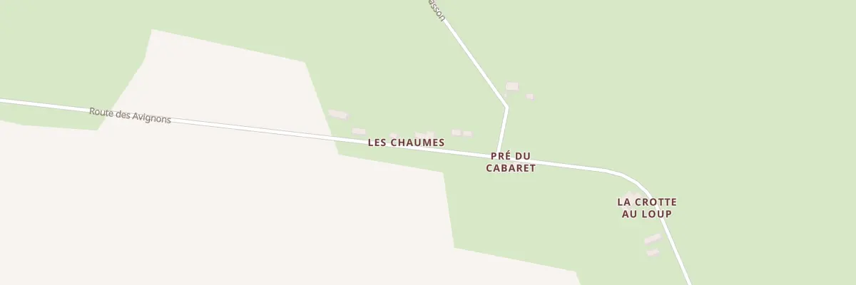 Plan du 43 Les Chaumes à Lantan