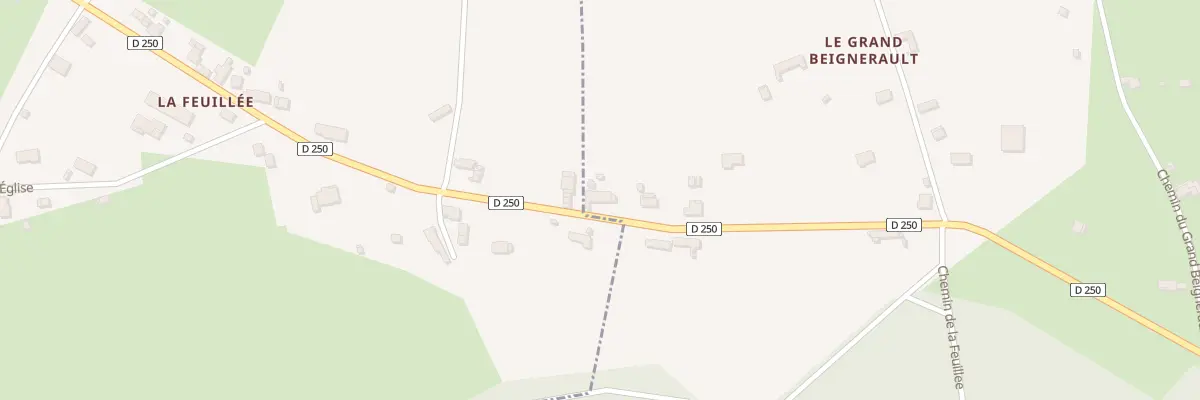 Plan du 78 Rte de Braize à Saint-Bonnet-Tronçais