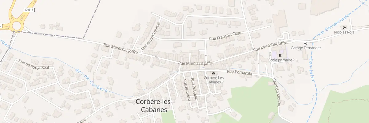 Plan du 56 Rue Mal Joffre à Corbère-les-Cabanes