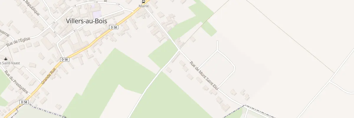 Plan du 10 Rue de Mont St Eloi à Villers-au-Bois