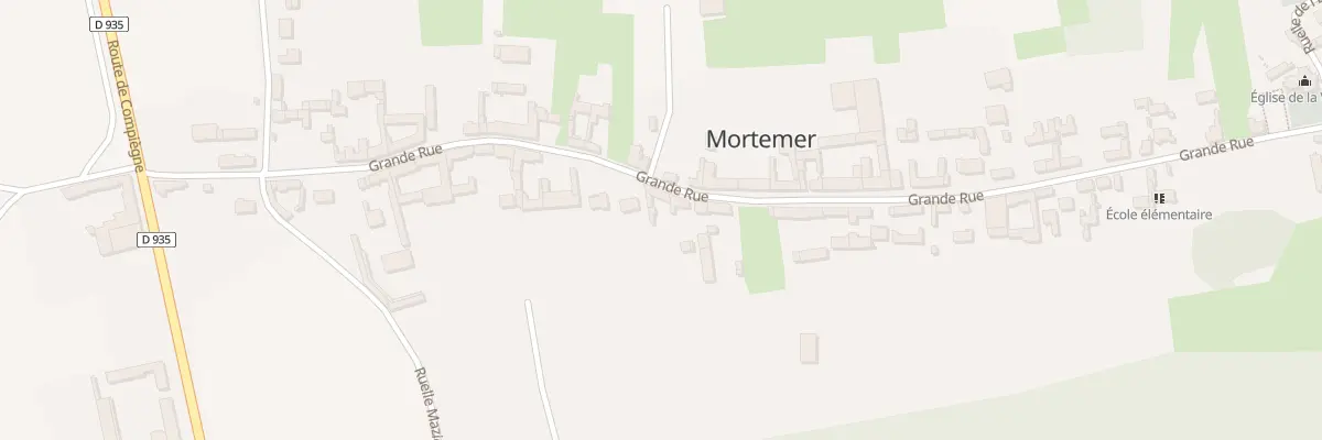 Plan du 28 Gr Grande Rue à Mortemer