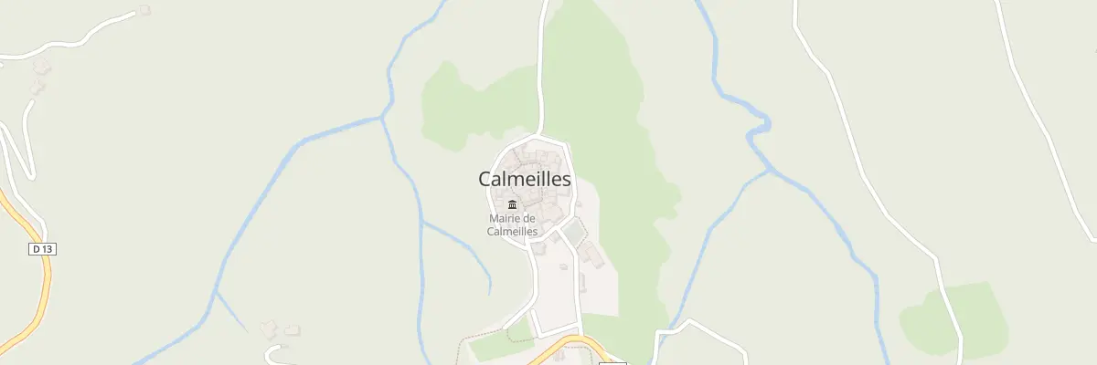 Plan du 7 Le Village à Calmeilles