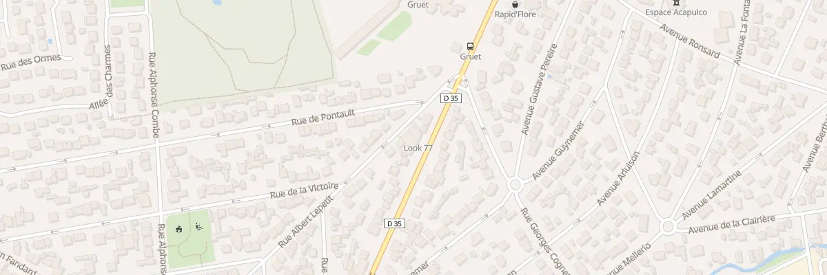 Plan du 2B Rue Albert Lepetit à Ozoir-la-Ferrière