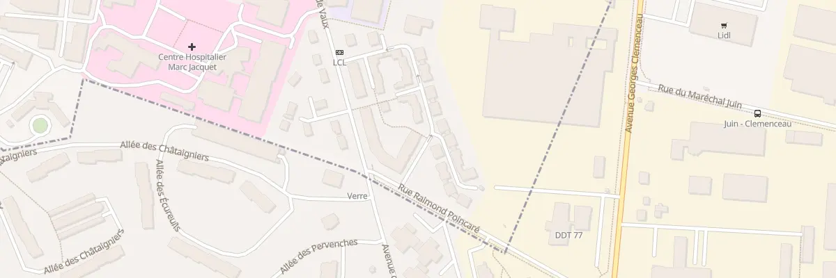 Plan du 18 Rue du Prieuré Saint Sauveur à Melun