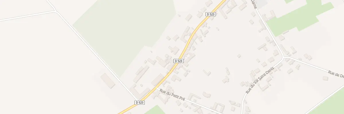 Plan du 37 Rue du Bout du Monde à Francières