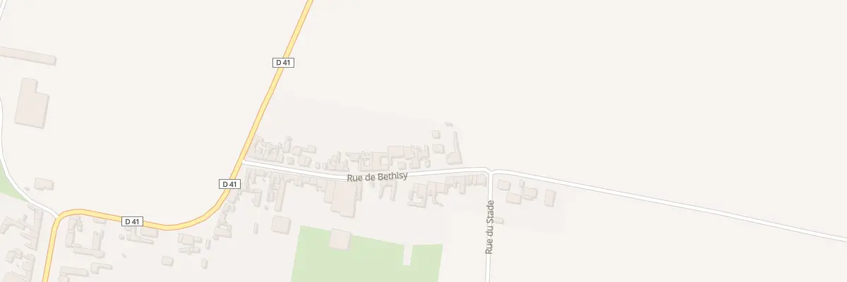 Plan du 35 Rue de Bethisy à Harbonnières