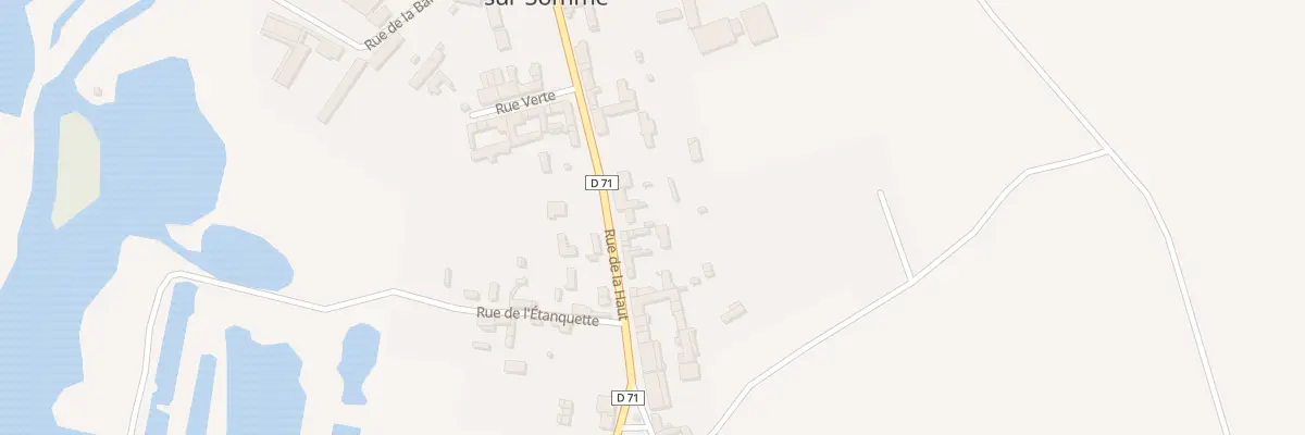 Plan du 15 Rue de là-haut à Étinehem-Méricourt
