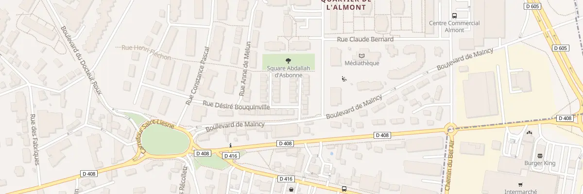 Plan du 35 All Marie Fouquet à Melun