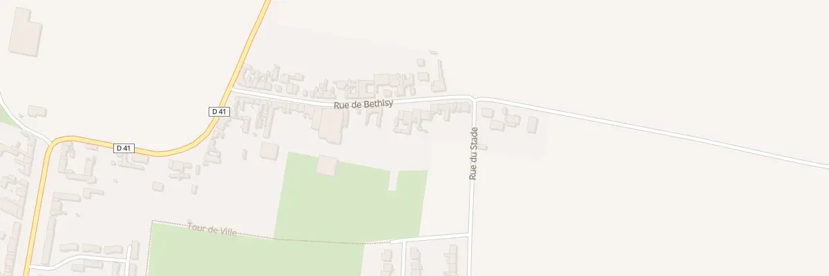 Plan du 32 Rue de Bethisy à Harbonnières