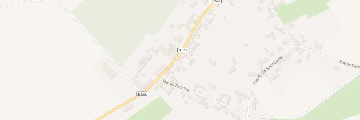 Plan du 44 Rue du Bout du Monde à Francières