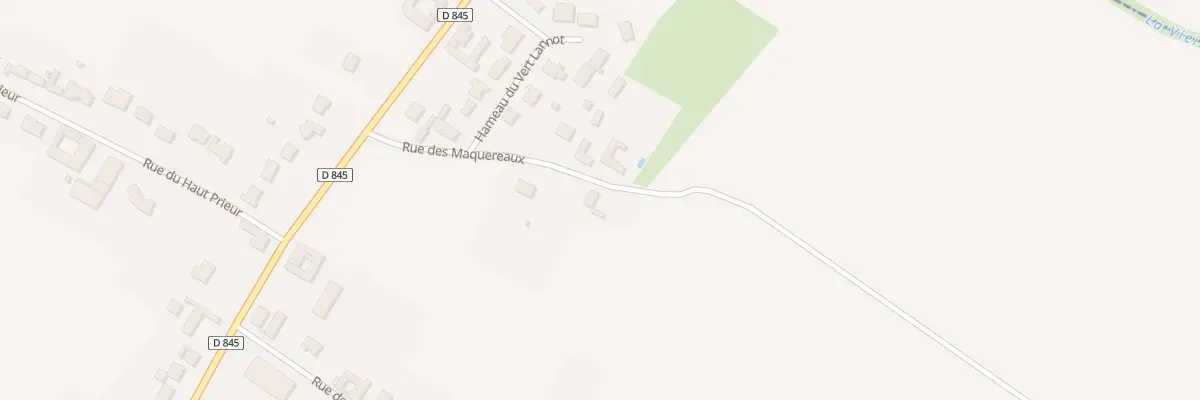 Plan du 188 Rue des Maquereaux à Locon