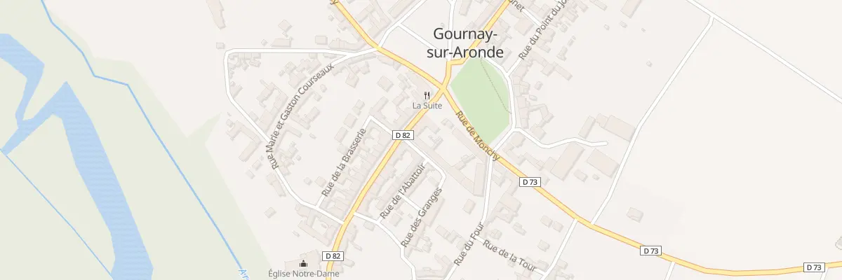 Plan du 6 Rue de Paris à Gournay-sur-Aronde