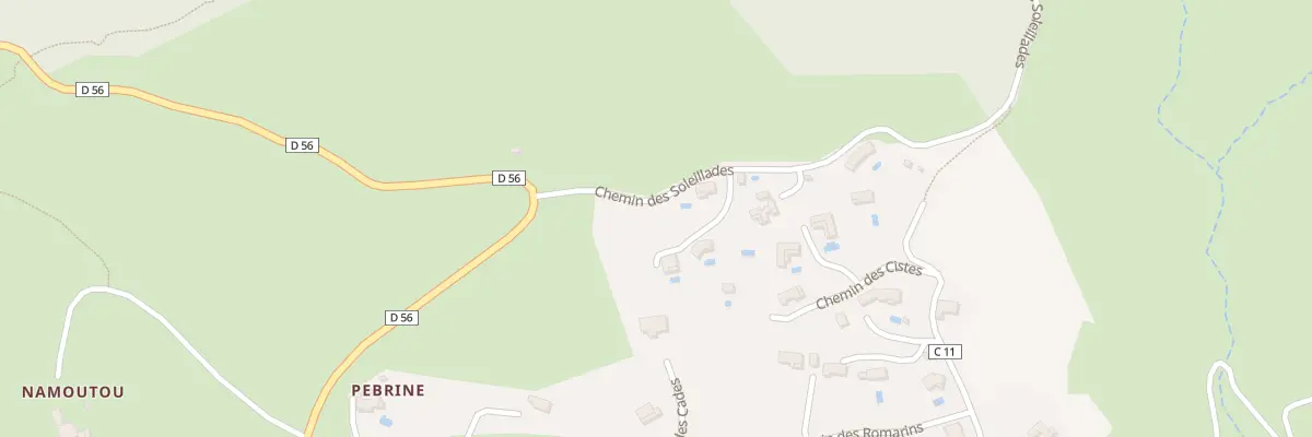 Plan du 5424F Najac à Siran