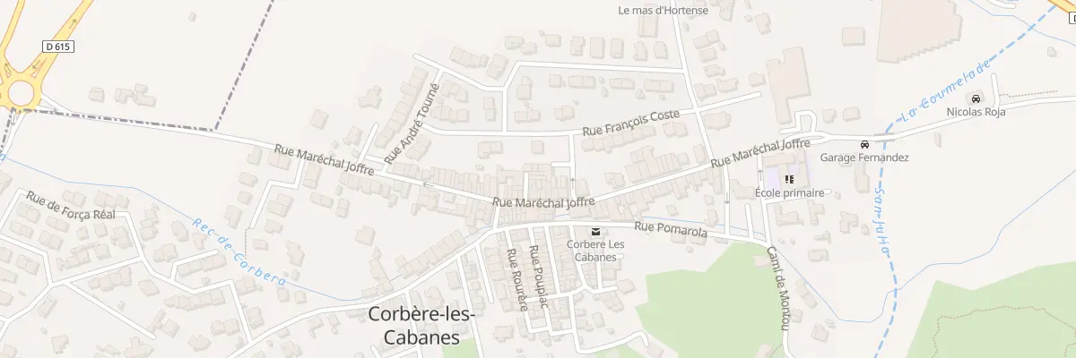 Plan du 4 Imp le Carrerou à Corbère-les-Cabanes