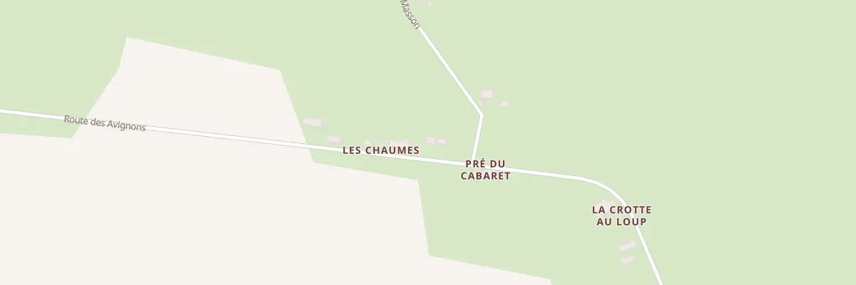 Plan du 42 Les Chaumes à Lantan