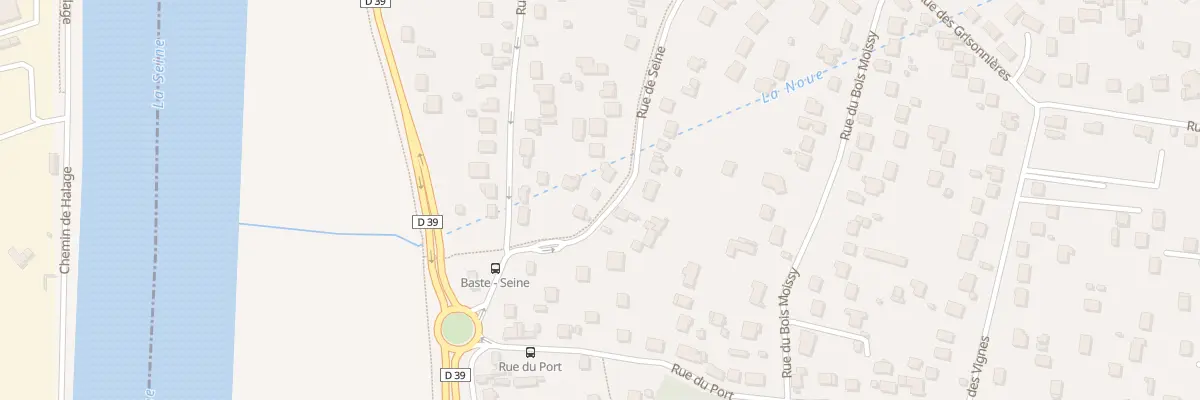 Plan du 117 Rue de Seine à Vaux-le-Pénil