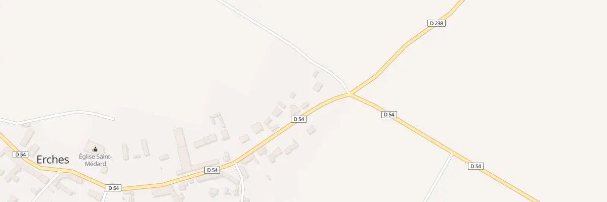 Plan du 11 Rue du Quesnoy à Erches
