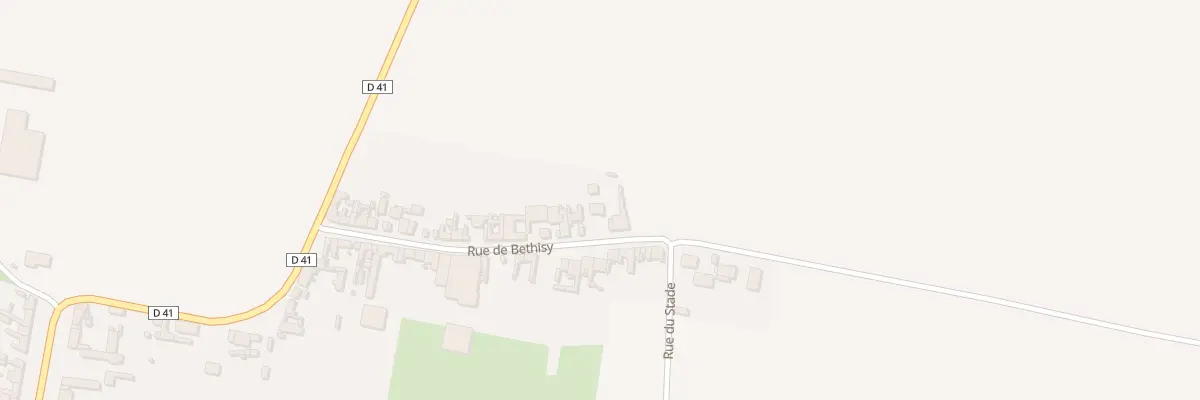 Plan du 37 Rue de Bethisy à Harbonnières