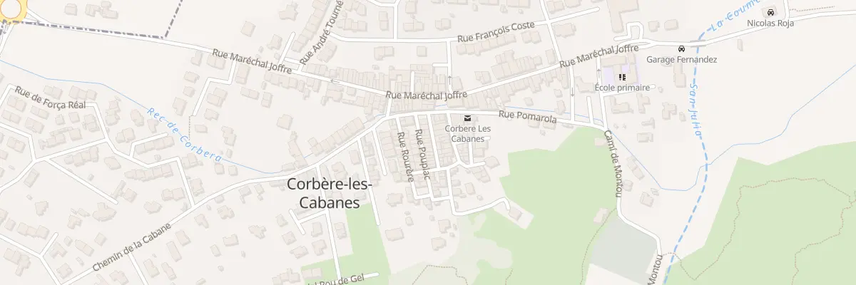 Plan du 8 Rue de la Citadelle à Corbère-les-Cabanes