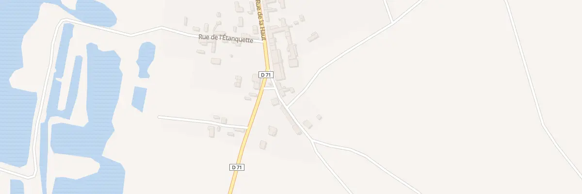 Plan du 3 Rue d’Harbonnières à Étinehem-Méricourt
