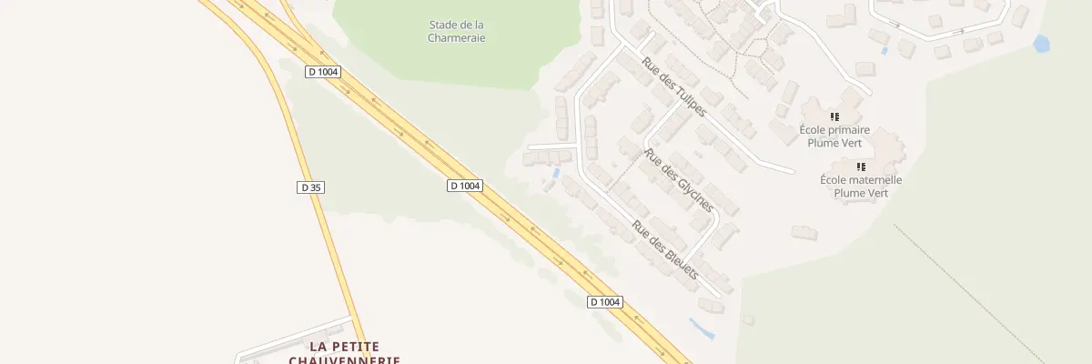 Plan du 4 Rue des Bleuets à Ozoir-la-Ferrière