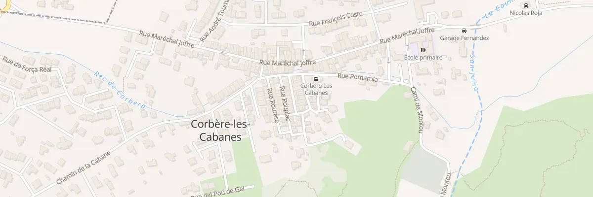 Plan du 5 Rue de la Citadelle à Corbère-les-Cabanes