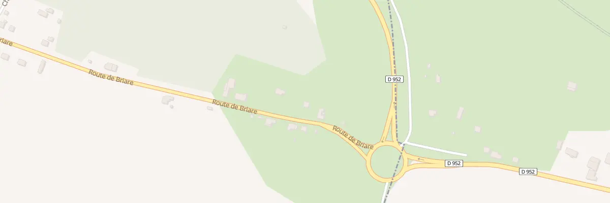 Plan du 9053 Rte de Briare à Gien