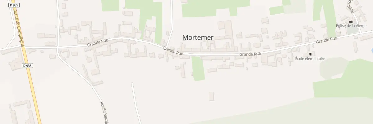 Plan du 34 Gr Grande Rue à Mortemer