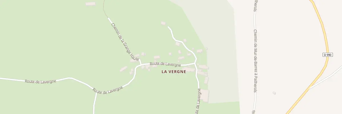 Plan du 5009 Lavernhe à Raulhac