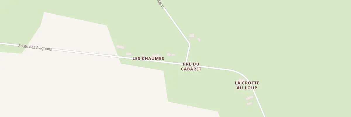 Plan du 41 Les Chaumes à Lantan