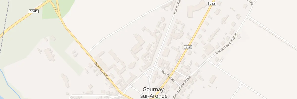 Plan du 8 Rue de Flandre à Gournay-sur-Aronde