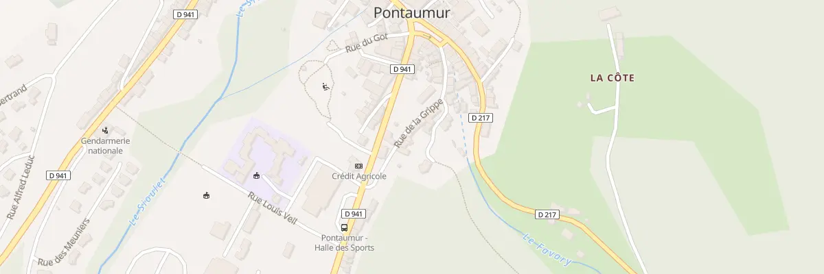 Plan du 27 Rue de la Grippe à Pontaumur