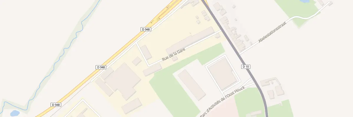 Plan du 2297 Rue de la Gare à Boeschepe